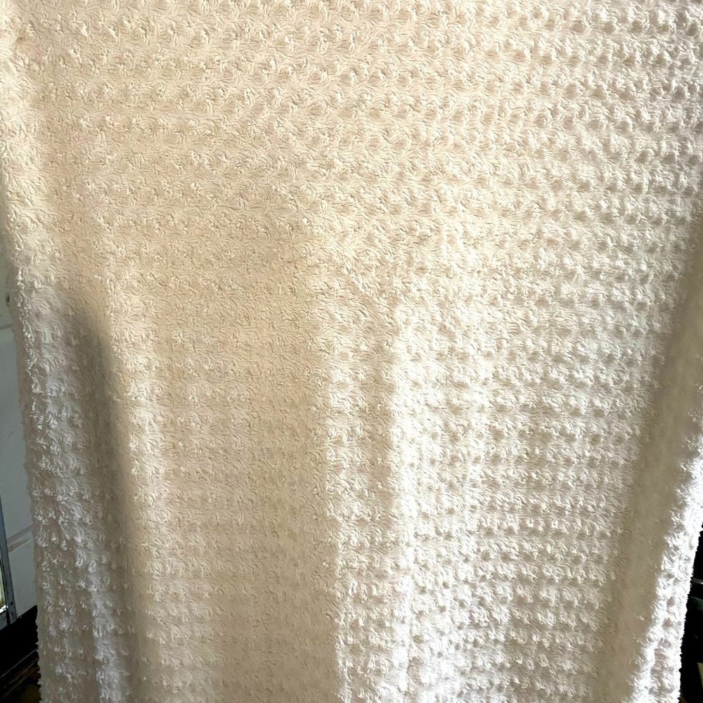 Soft & Cozy textured throw blanket